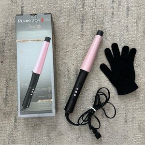 Remington Pink and Black Ceramic Curling Wand